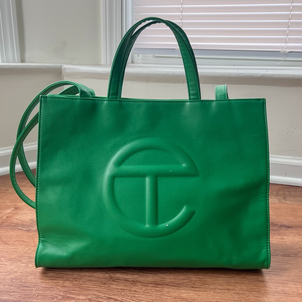 TELFAR Medium Shopping Bag | ‘Greenscreen’